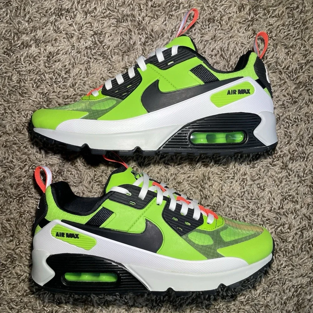 Nike Air Max 90 Drift Action Mens Size 6/Women's Size 7.5 Shoes Green FB2877-300